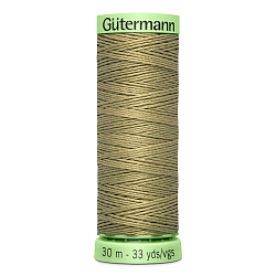 03 Нить Top Stitch 30/30 м для декоративной отстрочки, 100% полиэстер Gutermann 744506 (258 умеренно-болотный)