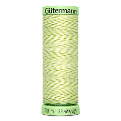 03 Нить Top Stitch 30/30 м для декоративной отстрочки, 100% полиэстер Gutermann 744506 (292 бледно-лимонный)