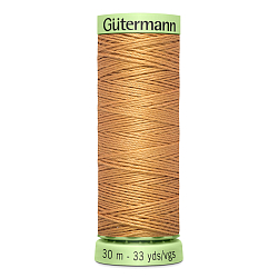 03 Нить Top Stitch 30/30 м для декоративной отстрочки, 100% полиэстер Gutermann 744506 (307 св.бежевая охра)