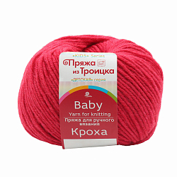 Пряжа из Троицка 'Кроха' 50гр. 135м. (20% шерсть мериноса, 80% акрил)