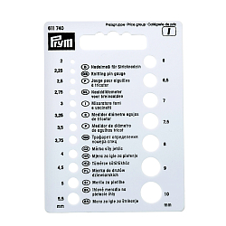611740 Приспособление для измерения диаметра спиц, Prym