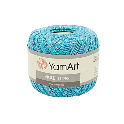 Пряжа YarnArt 'Violet Lurex' 50гр 282м (96% мерсеризованный хлопок, 4% металлик)