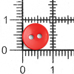 NE74 Пуговица 14L (9мм) 2 прокола, пластик