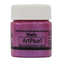 Краска акриловая ArtPearl Хамелеон малиновый, 40мл Wizzart