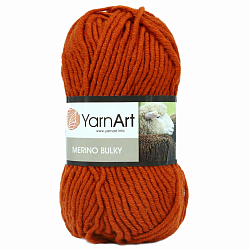 Пряжа YarnArt 'Merino Bulky' 100гр 100м (25% шерсть, 75% акрил)