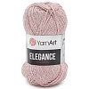 Пряжа YarnArt 'Elegance' 50гр 130м (88% хлопок, 12% металлик) 108 пудровый