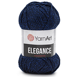 Пряжа YarnArt 'Elegance' 50гр 130м (88% хлопок, 12% металлик)