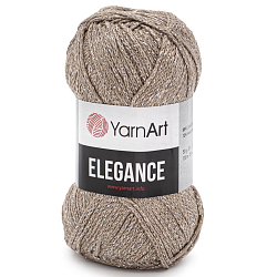 Пряжа YarnArt 'Elegance' 50гр 130м (88% хлопок, 12% металлик)