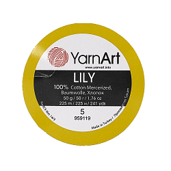 Пряжа YarnArt 'LILY' 50гр 225м (100% хлопок)