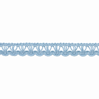 С920 Тесьма отделочная, 18 мм*10 м (голубой)