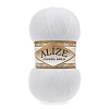 Пряжа ALIZE 'Angora Gold' 100гр. 550м (80% акрил, 20% шерсть) ТУ 55 белый