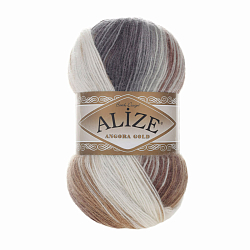 Пряжа ALIZE 'Angora Gold Batik' 100гр. 550м (80% акрил, 20% шерсть) ТУ