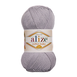 Пряжа ALIZE 'COTTON BABY SOFT ' 100гр. 270м (50% хлопок, 50% акрил)