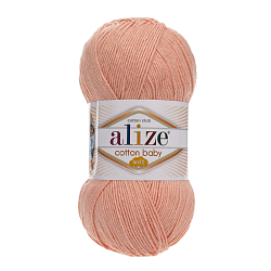 Пряжа ALIZE 'COTTON BABY SOFT ' 100гр. 270м (50% хлопок, 50% акрил)