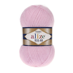 Пряжа ALIZE 'Angora real 40' 100 гр. 430м (40% шерсть, 60% акрил)