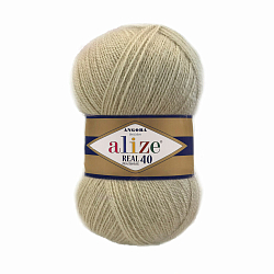 Пряжа ALIZE 'Angora real 40' 100 гр. 430м (40% шерсть, 60% акрил)