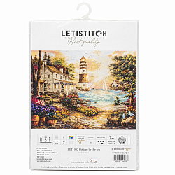 Leti962 Набор для вышивания LetiStitch 'Коттедж у моря' 42*32см