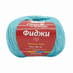 Пряжа из Троицка 'Фиджи' 50гр. 95м. (20% мериносовая шерсть, 60% хлопок, 20% акрил)