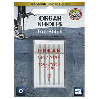 ORGAN иглы TOP STITCH 5/80 Blister