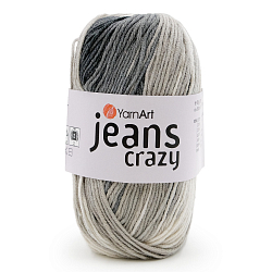 Пряжа YarnArt 'Jeans Crazy' 50гр 160м (55% хлопок, 45% полиакрил)