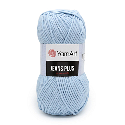 Пряжа YarnArt 'Jeans Plus' 100гр 160м (55% хлопок, 45% полиакрил)