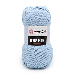 Пряжа YarnArt 'Jeans Plus' 100гр 160м (55% хлопок, 45% полиакрил)