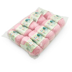 Пряжа ALIZE 'Baby wool' 50гр. 175м. (20% бамбук, 40% шерсть, 40% акрил) ТУ