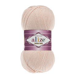 Пряжа ALIZE 'Cotton gold' 100гр. 330м. (55% хлопок, 45% акрил) ТУ