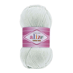 Пряжа ALIZE 'Cotton gold' 100гр. 330м. (55% хлопок, 45% акрил) ТУ