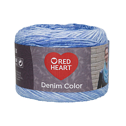 Пряжа Red Heart 'Denim color' 150гр 340м (100% акрил)