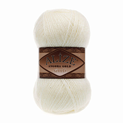 Пряжа Alize 'Angora Gold Simli' 100гр. 500м. (20% шерсть, 5% металлик, 75% акрил)