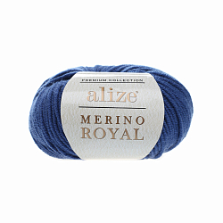 Пряжа Alize 'Merino Royal' 50г 100м (100% шерсть)