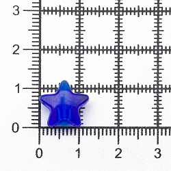 Бусины пластиковые, акрил,прозрачные, звезда, микс цвета, 12мм, 20(+/-2)гр, Astra&Craft