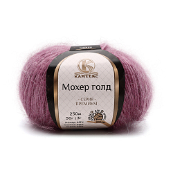 Пряжа Камтекс 'Мохер голд' 50гр. 250м. (60% мохер, 20% хлопок, 20% акрил)