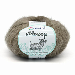 Пряжа Astra Premium 'Мохер' (Mohair) 25гр 190м (+/-5%) (50% кид мохер, 50% акрил)