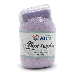 Пряжа Astra Premium 'Пух норки' (Mink yarn) 50гр 290м (+/- 5%) (80% пух, 20% нейлон) (+нить 20гр)