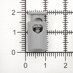 203-М Фиксатор (стопор) 'Цилиндр' d=4,5мм, 19*9мм, ПП