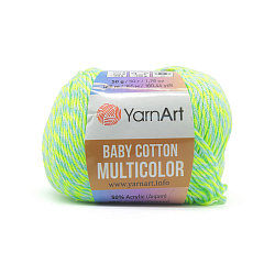 Пряжа YarnArt 'Baby cotton multicolor' 50гр 165м (50% хлопок, 50% акрил)