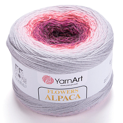 Пряжа YarnArt 'Flowers Alpaca' 250гр 940м (20% альпака, 80% акрил)