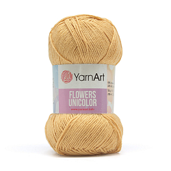 Пряжа YarnArt 'Flowers Unicolor' 50гр 200м (55% хлопок, 45% полиакрил)