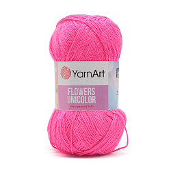 Пряжа YarnArt 'Flowers Unicolor' 50гр 200м (55% хлопок, 45% полиакрил)