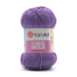 Пряжа YarnArt 'Flowers Unicolor' 50гр 200м (55% хлопок, 45% полиакрил)