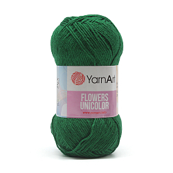 Пряжа YarnArt 'Flowers Unicolor' 50гр 200м (55% хлопок, 45% полиакрил)