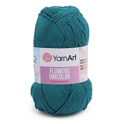 Пряжа YarnArt 'Flowers Unicolor' 50гр 200м (55% хлопок, 45% полиакрил)